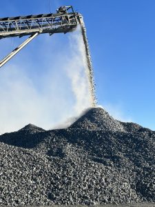 crushed rock